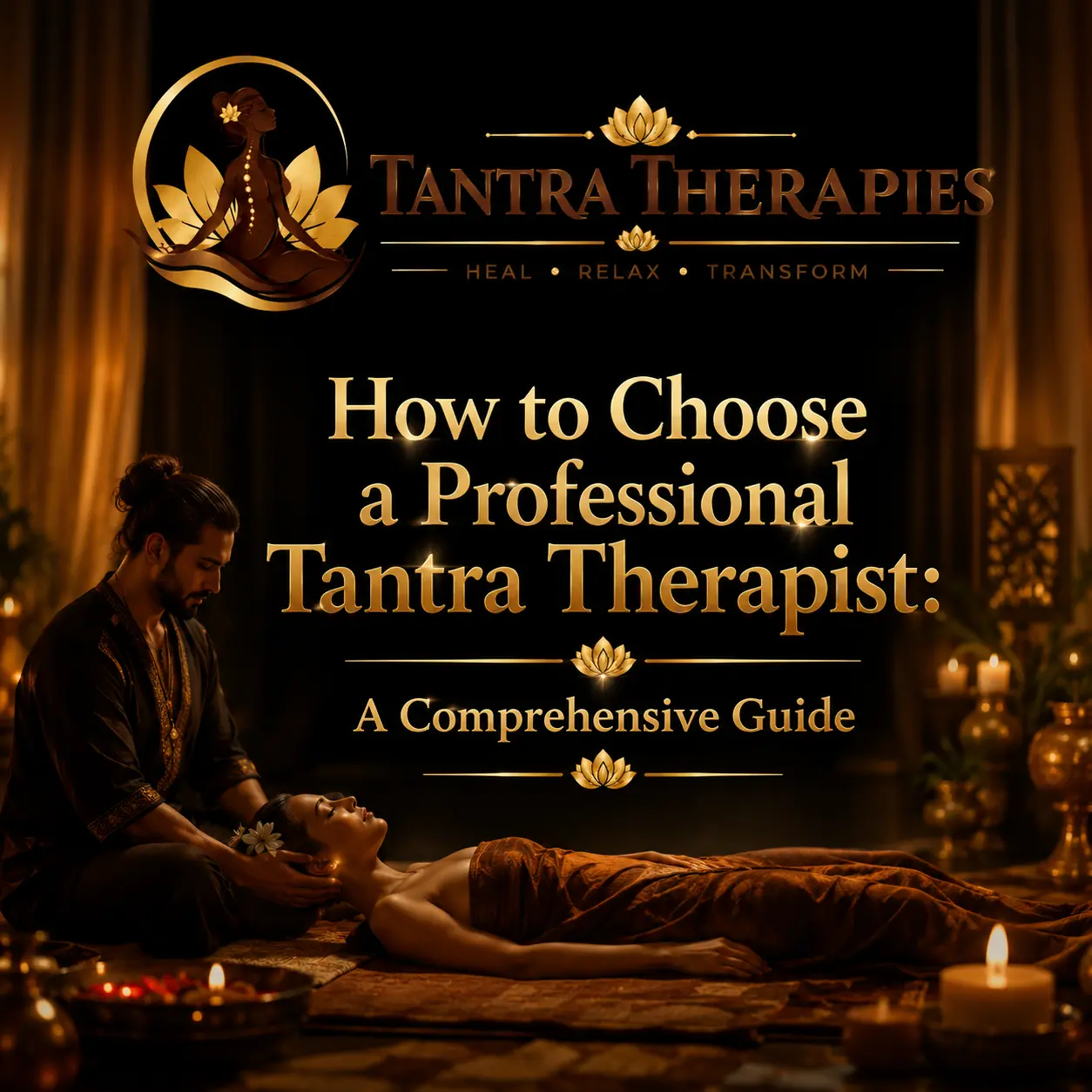 A peaceful consultation room where a client is discussing their healing journey with a professional Tantra therapist